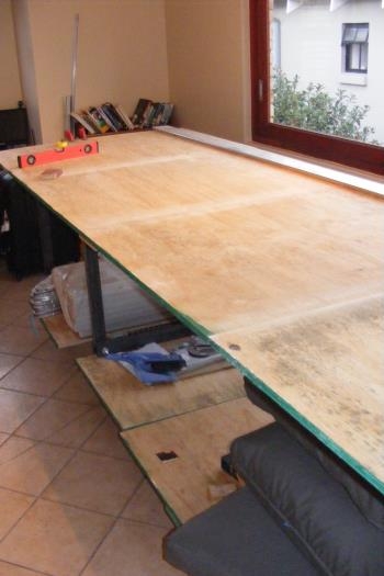 Some storage space underneath