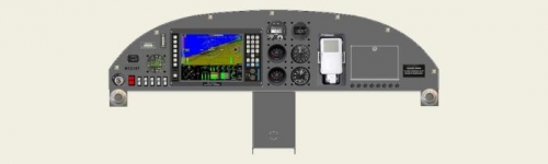 The final draft of the instrument panel.