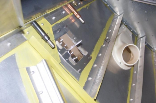 Interior view of plate.