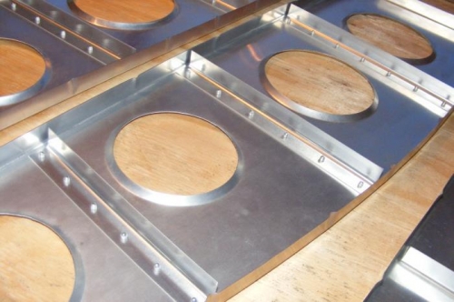 Close up on the reinforcements