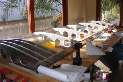 View from inboard end