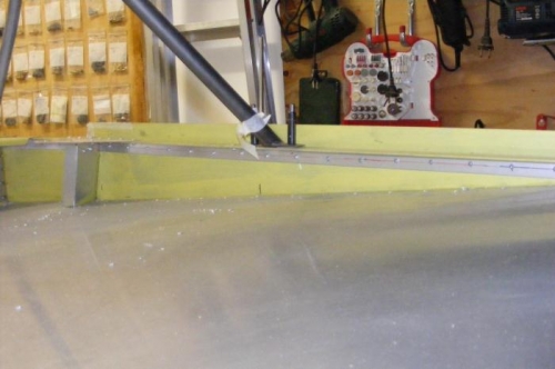 Nicely spaced and edged distanced rivet holes.