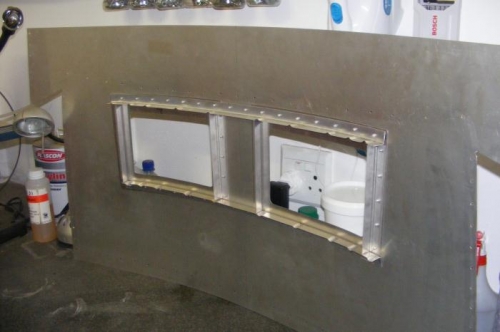 Reinforced underside view.