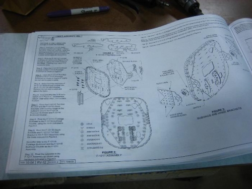 Checking rivet sizes!
