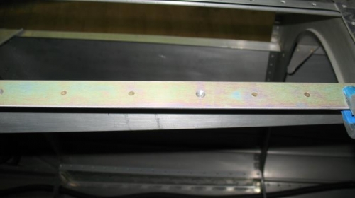 Detail of rivetting
