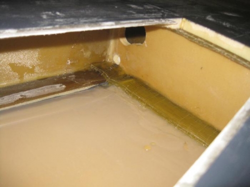 Right wing, looking outboard