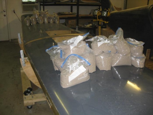 Both C ribs weighted for cure