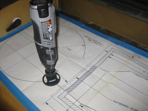 Used a dremel tool to make the cuts