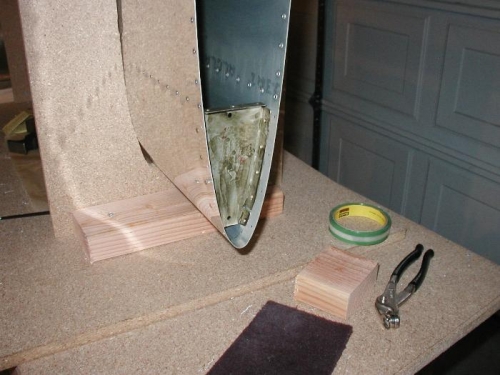 Ready nose rib for assembly