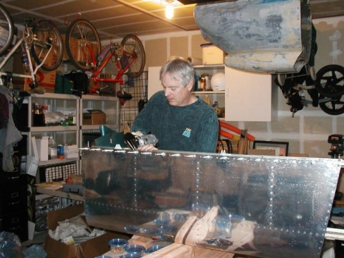 Me and rear spar of HS