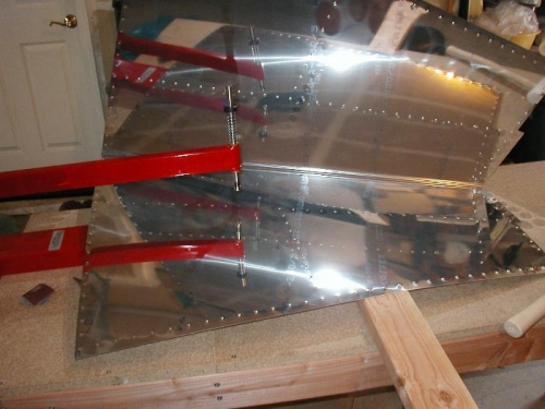 Dimpling the VS skin