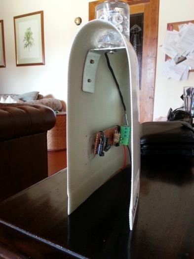 Mounted with aluminium heat sink