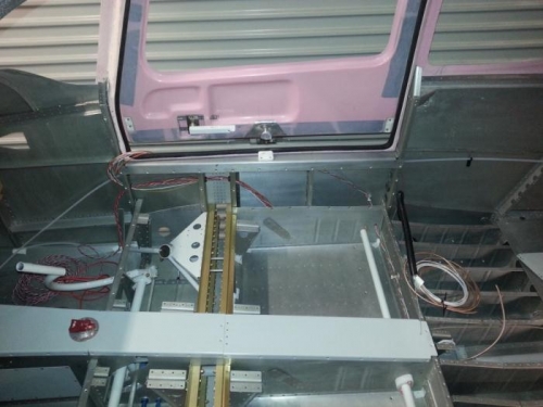 Wire coming through conduit