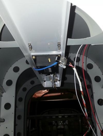 Trim fully wired up and connected.