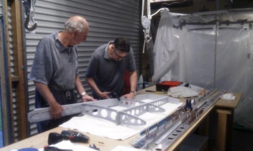 Riveting the VS frame