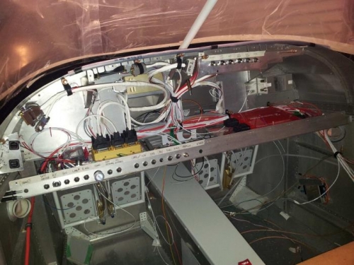 Drop down panels up.