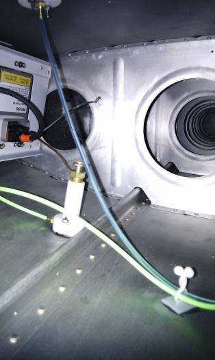 Top in with a cable tie for tubes