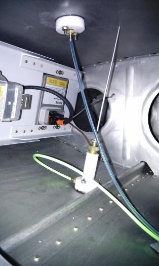 Drain holee installed