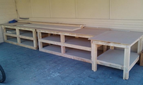 All Benches - Small Bench Std lower shelf