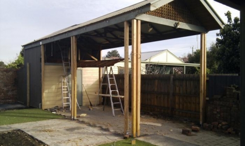 Carport lift achieved.