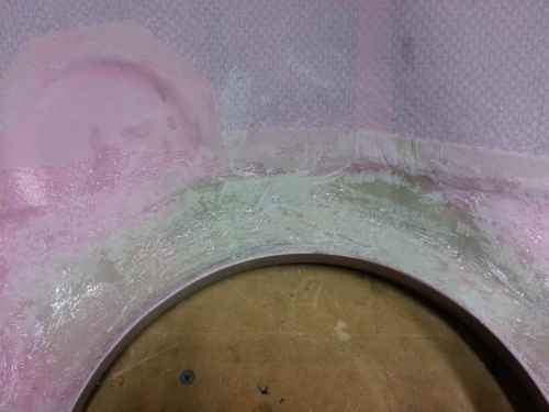 Backfilled the cowl ready for final sanding