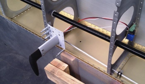 All hardware mounted EXCEPT connection to tubing.