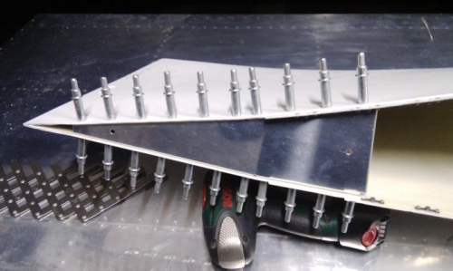 Wing Tip rib in place