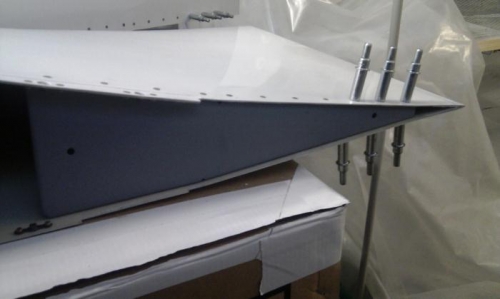 Trailing edge almost set