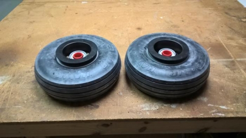 Wheels/Tire assembled with brake disc