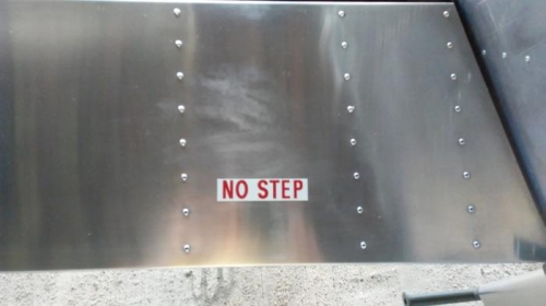 Do Not Step here!