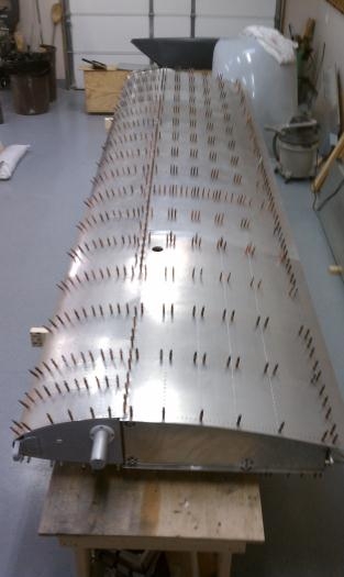 Top of Wing Drilled to #30