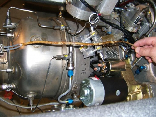 Deciding on routing for the exhaust temp wires