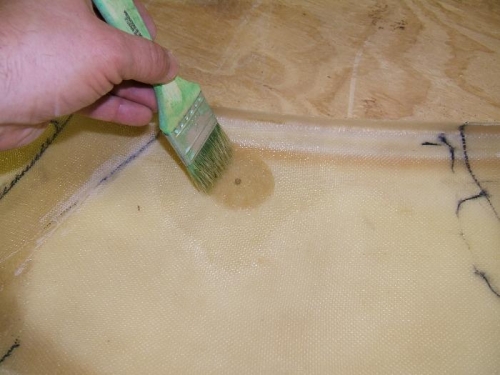 Applying reinforcement disk