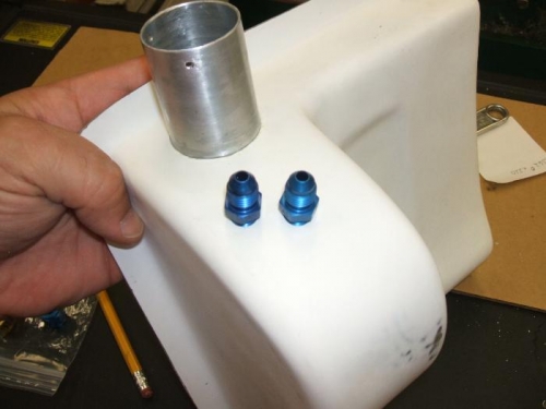 Second return line fitting added