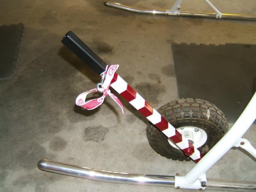 Plasti-Dip on ground handling wheels