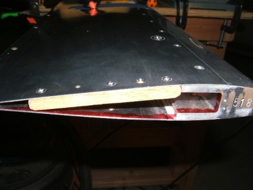 Using a backer strip to keep the micro stop centered