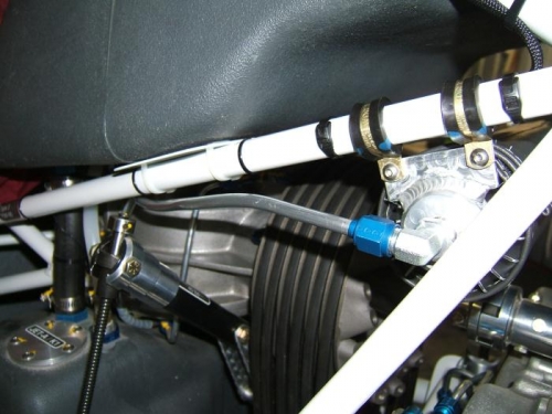 Pump side line connected