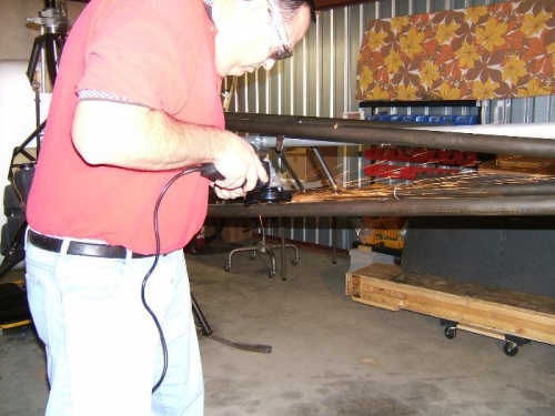 Don't grind the tube!