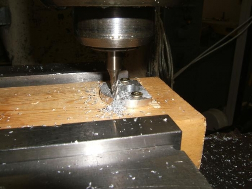 Milling down latch sides