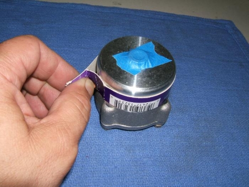 Using card stock to make a template