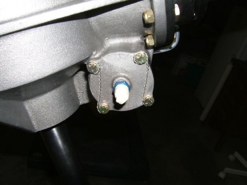 Trans oil filter cover