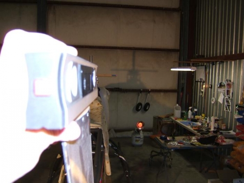 Vertical stab pointing about 17