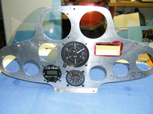 The last three instruments installed