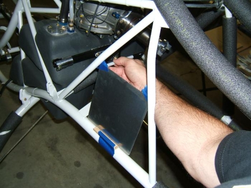 Marking hole positions