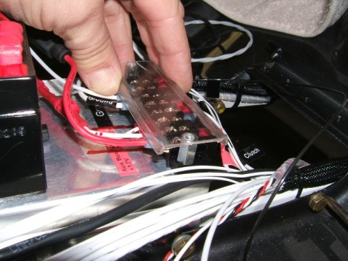 Lexan terminal strip cover