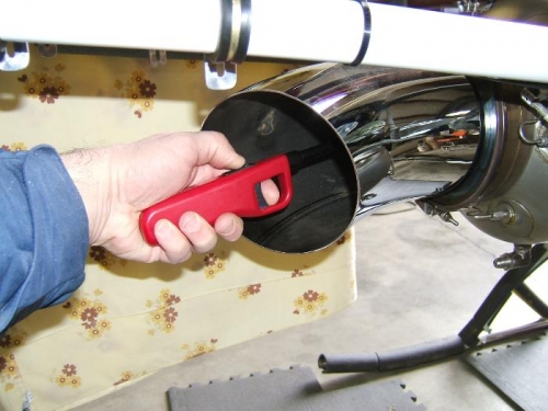 Testing the exhaust temp probe