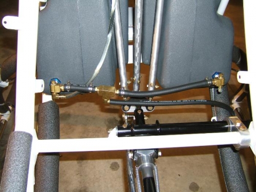 Fuel feed lines and Tee