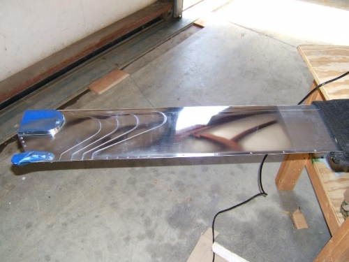 The first pass on the first section