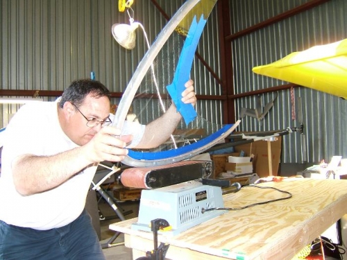 Shaping the doors for an even fit