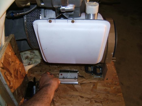 Ready for oil line fabrication then paint